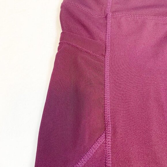 CALI Sport purple plum workout yoga pilates leggings with pockets - Size Medium - Picture 3 of 8